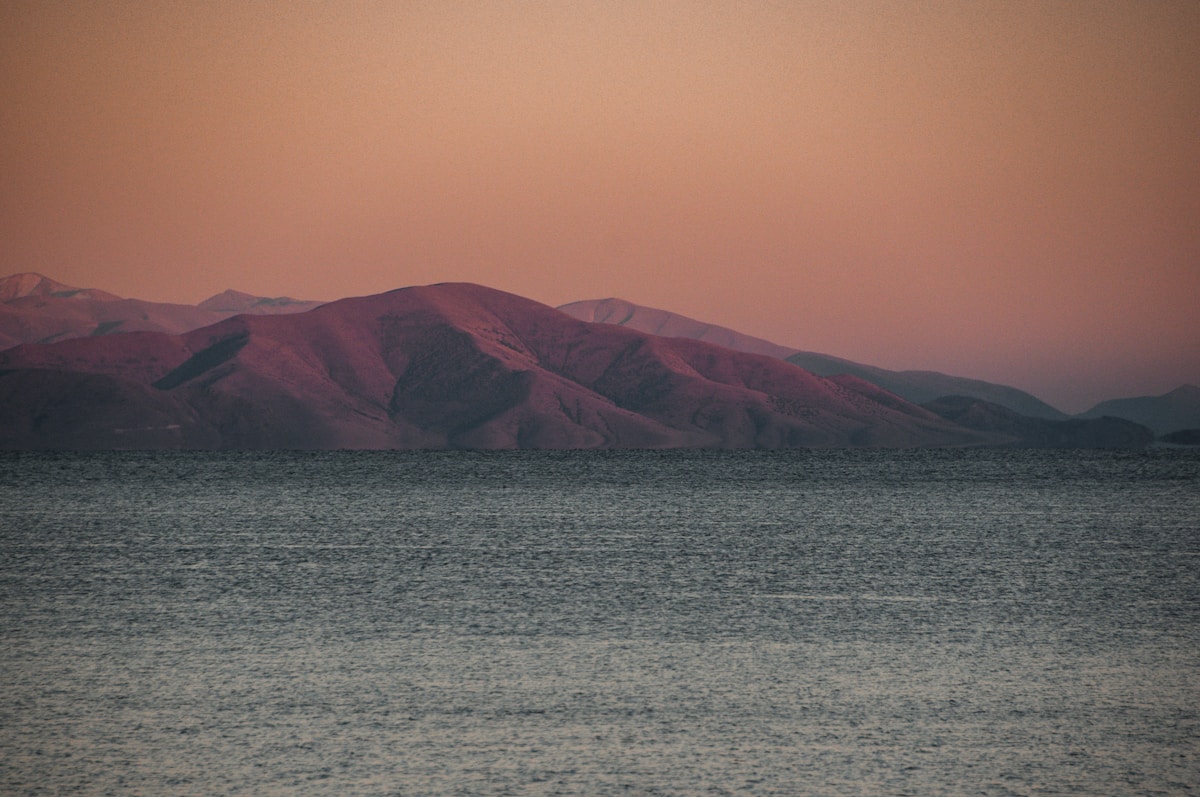 The mountain valley and spa town of Jermuk, Armenia